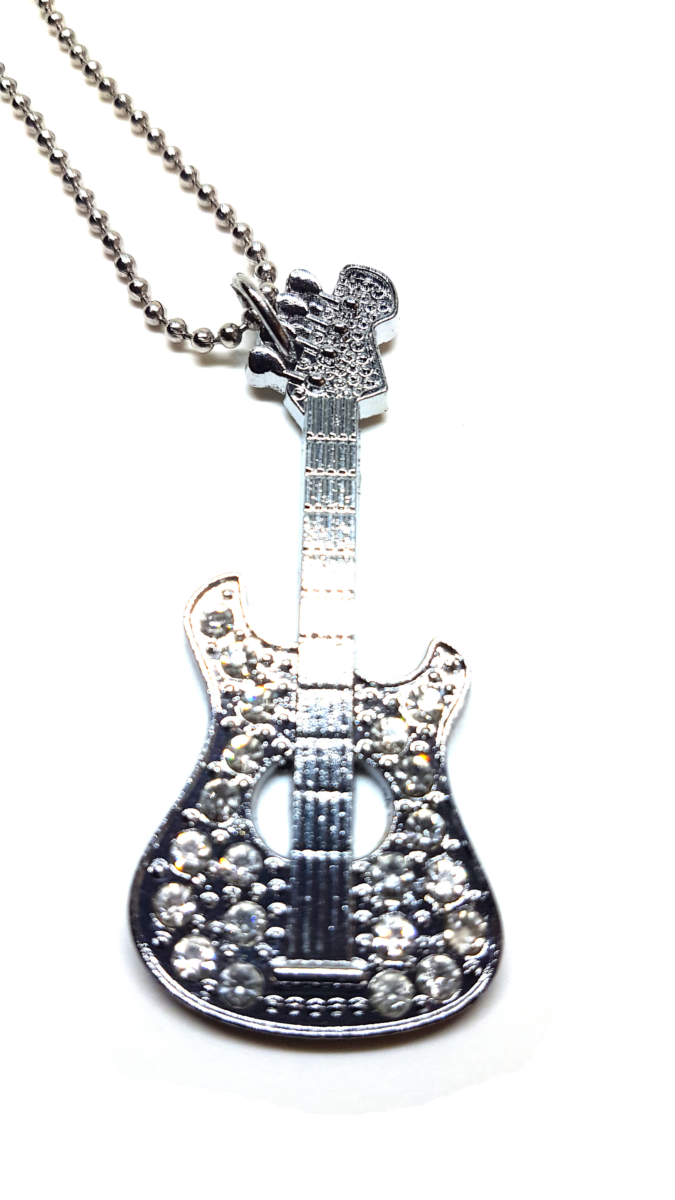 Gitarre Anhänger mit Kette