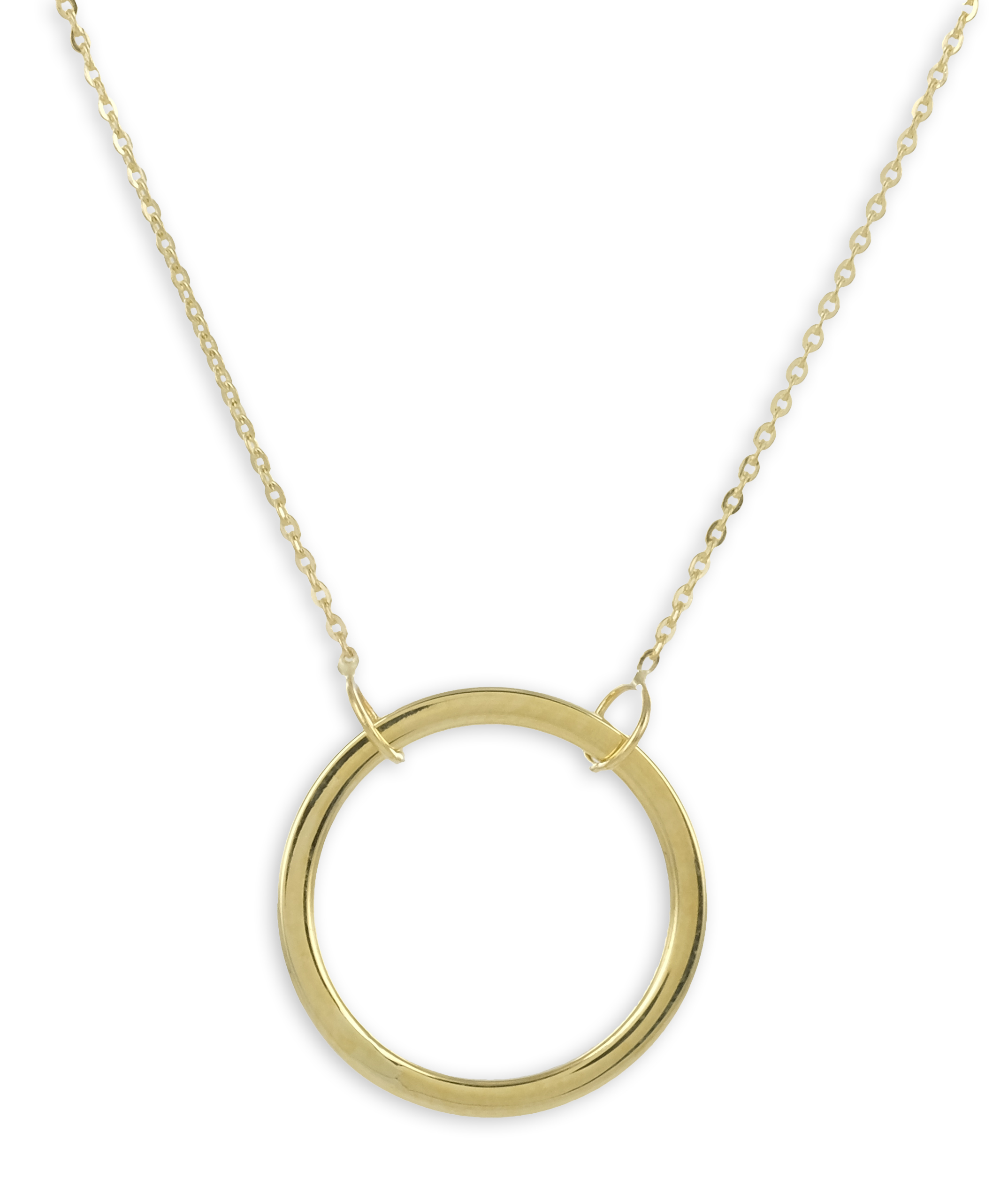 Collier Circle of Life aus 333 echt Gold