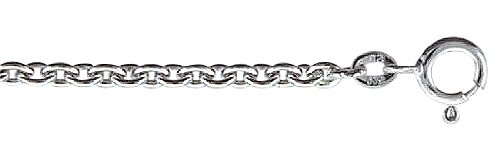 Anker Collier Kette aus 925 Sterling Silber 45cm