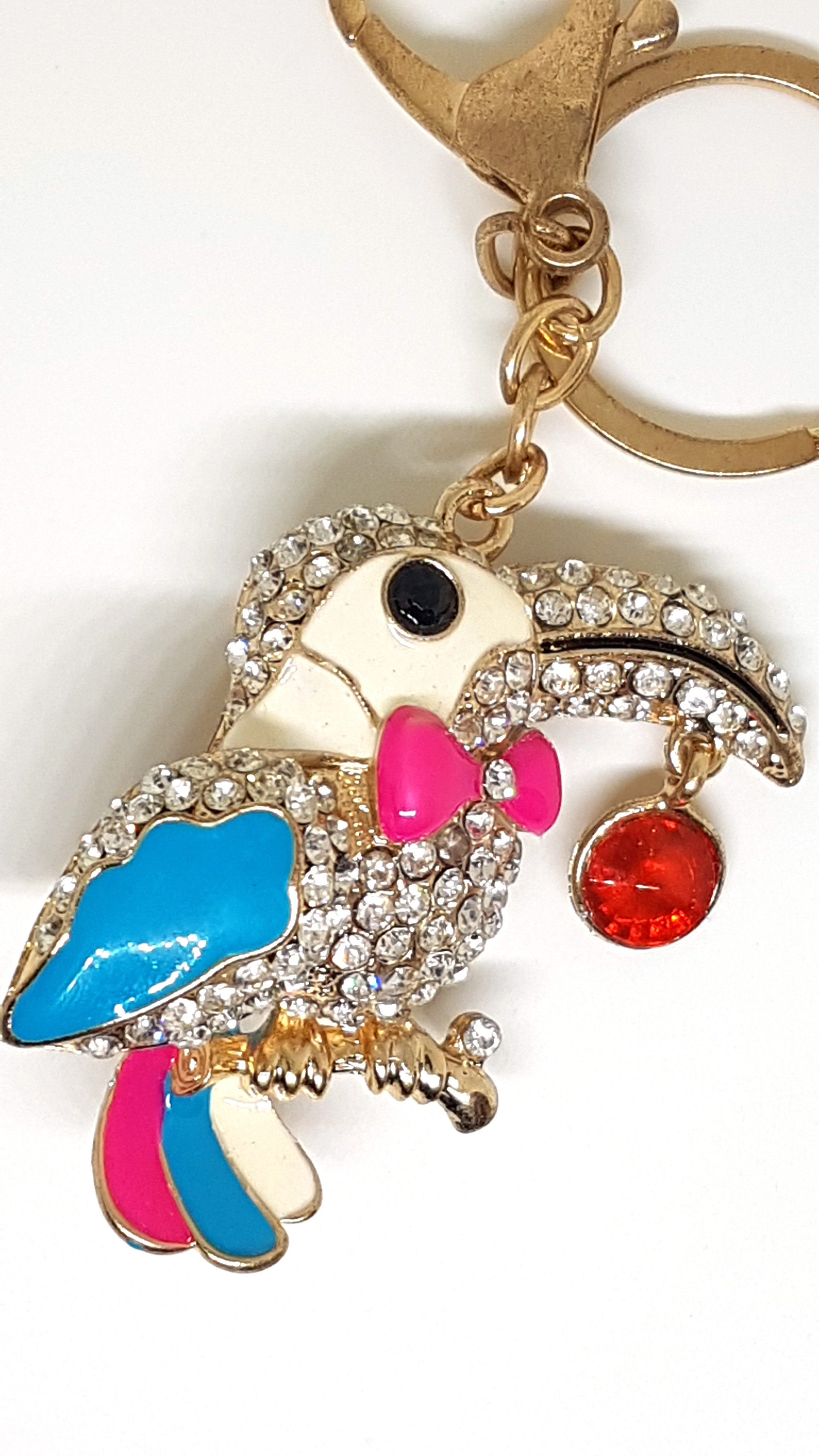 Papagei Schlüsselanhänger,Taschenanhänger