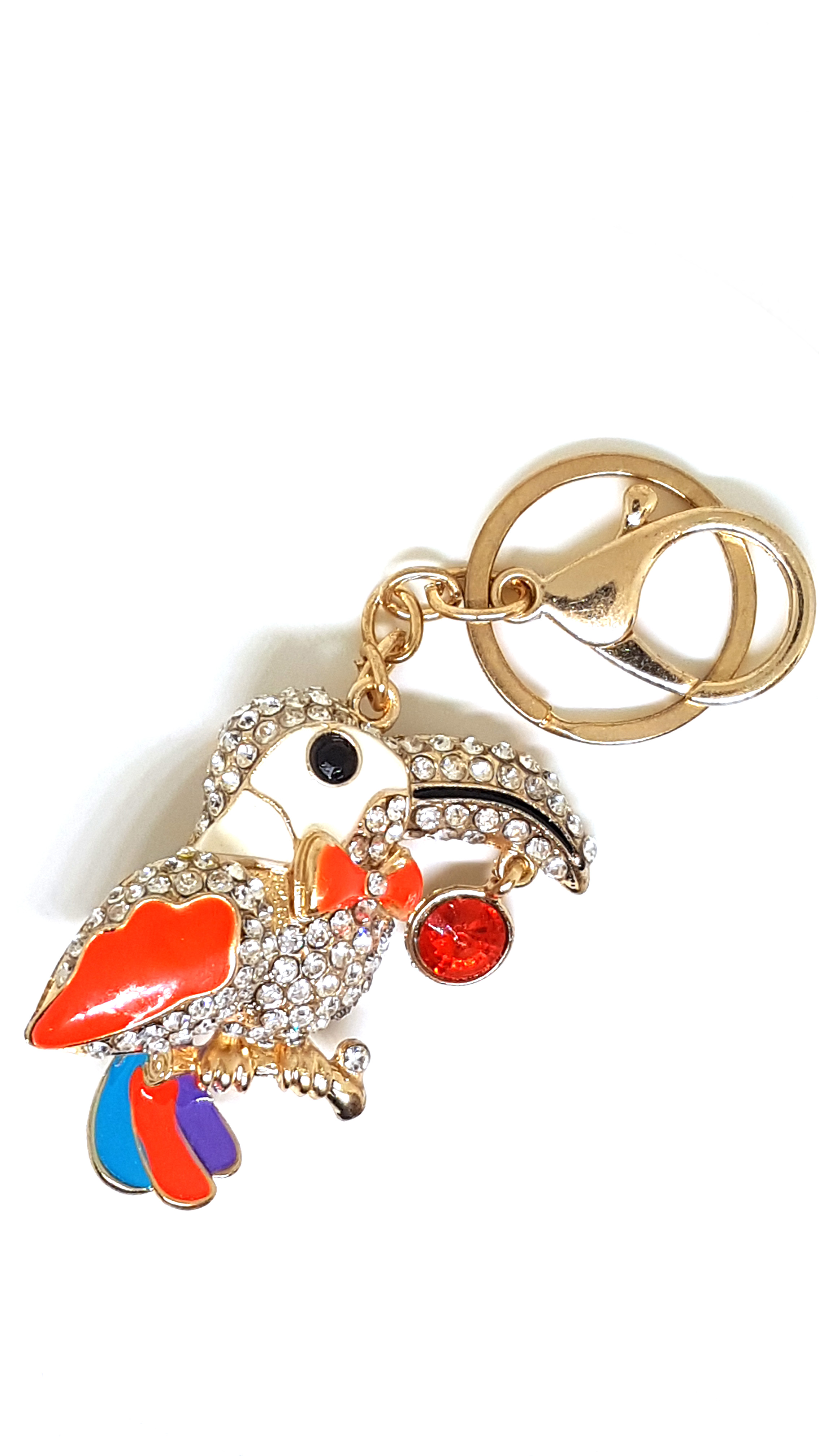 Papagei Schlüsselanhänger,Taschenanhänger