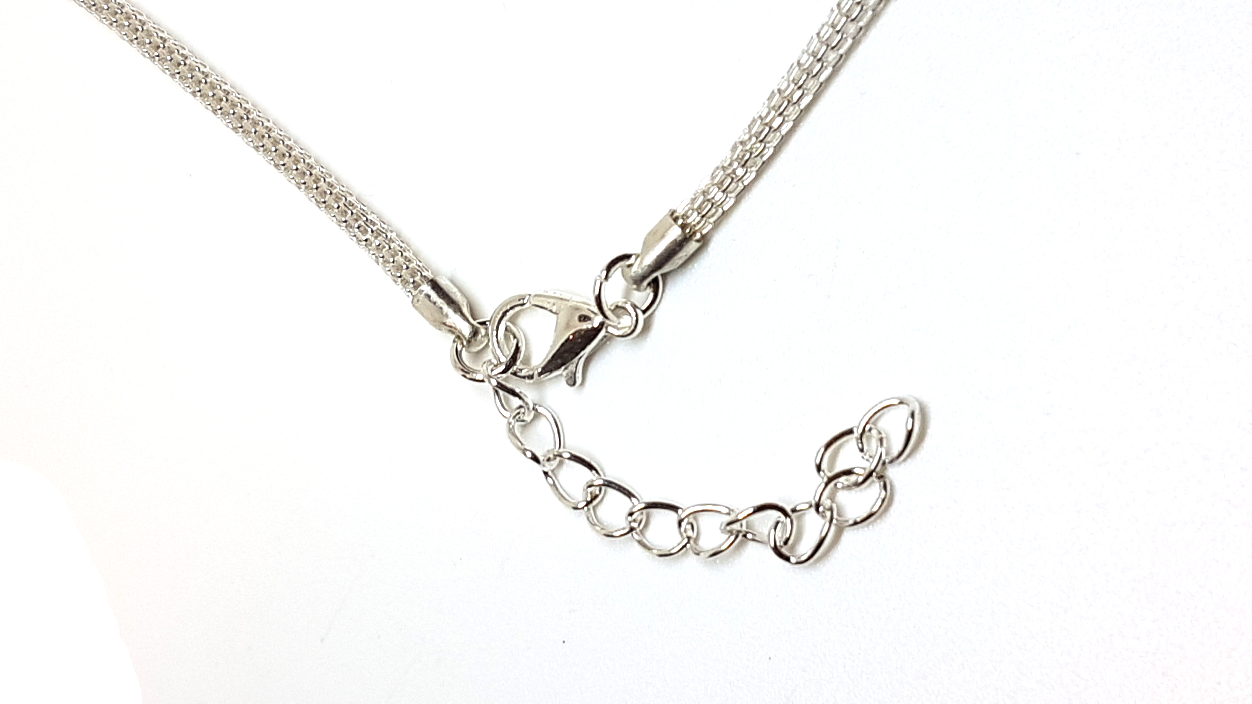 Flamingo Schmuckset Anhänger mit Kette und Ohrstecker