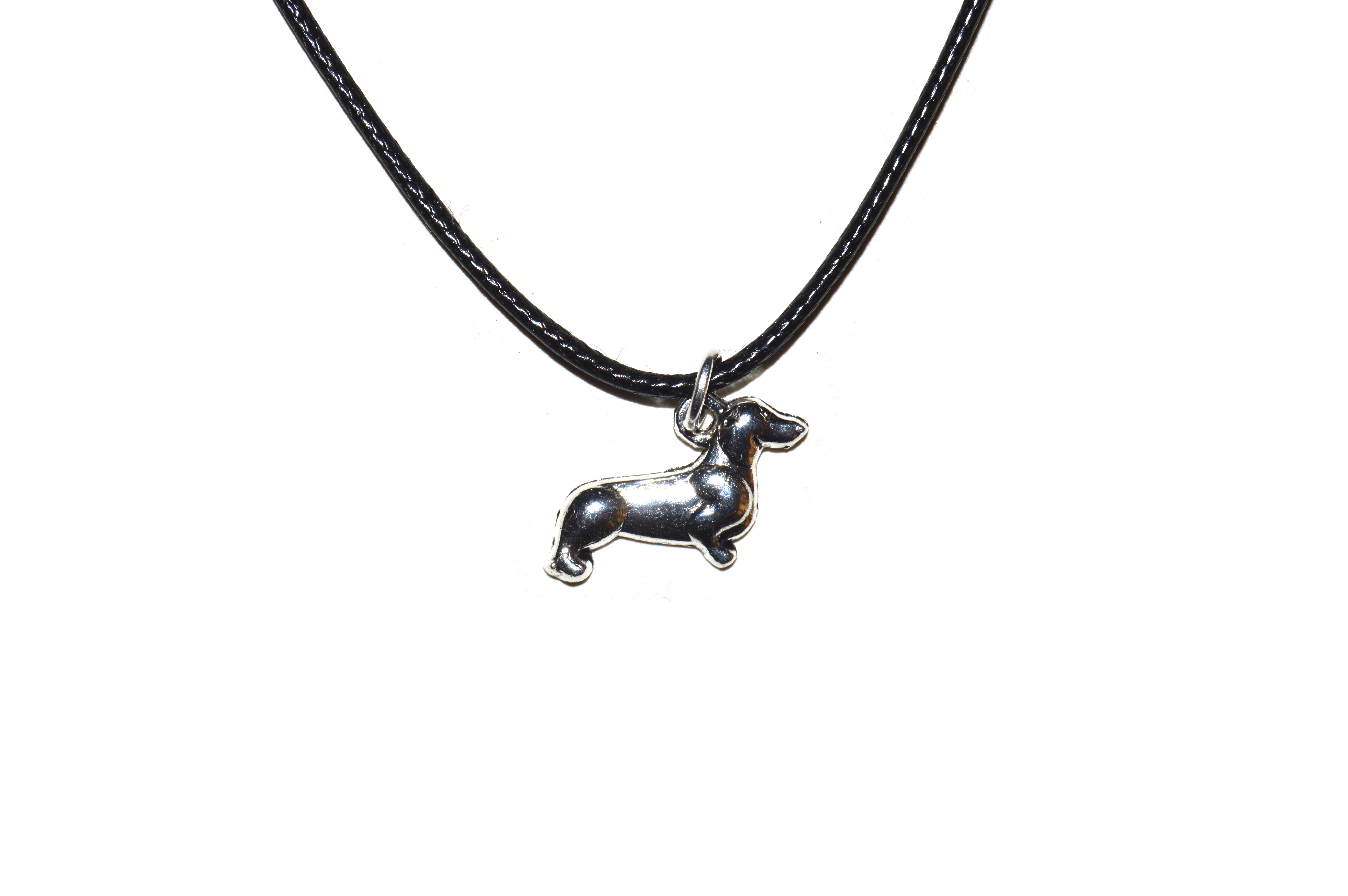 Dackel / Hunde Anhänger mit Kette