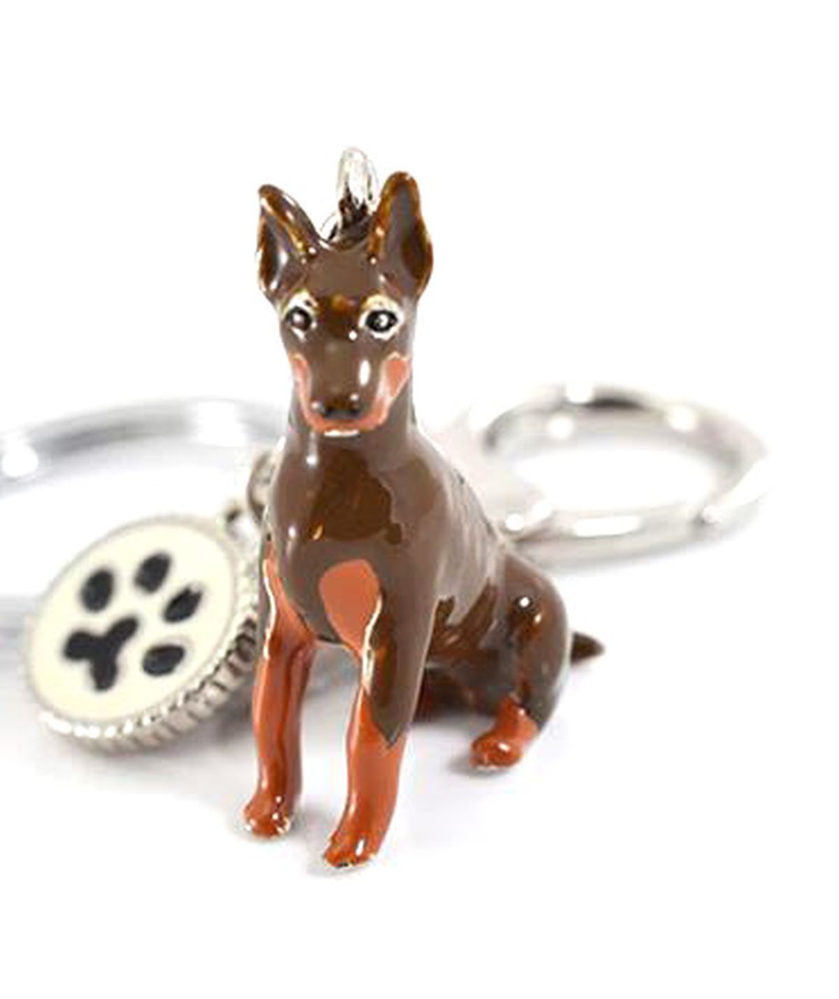 Dobermann Schlüßelanhänger / Taschenanhänger