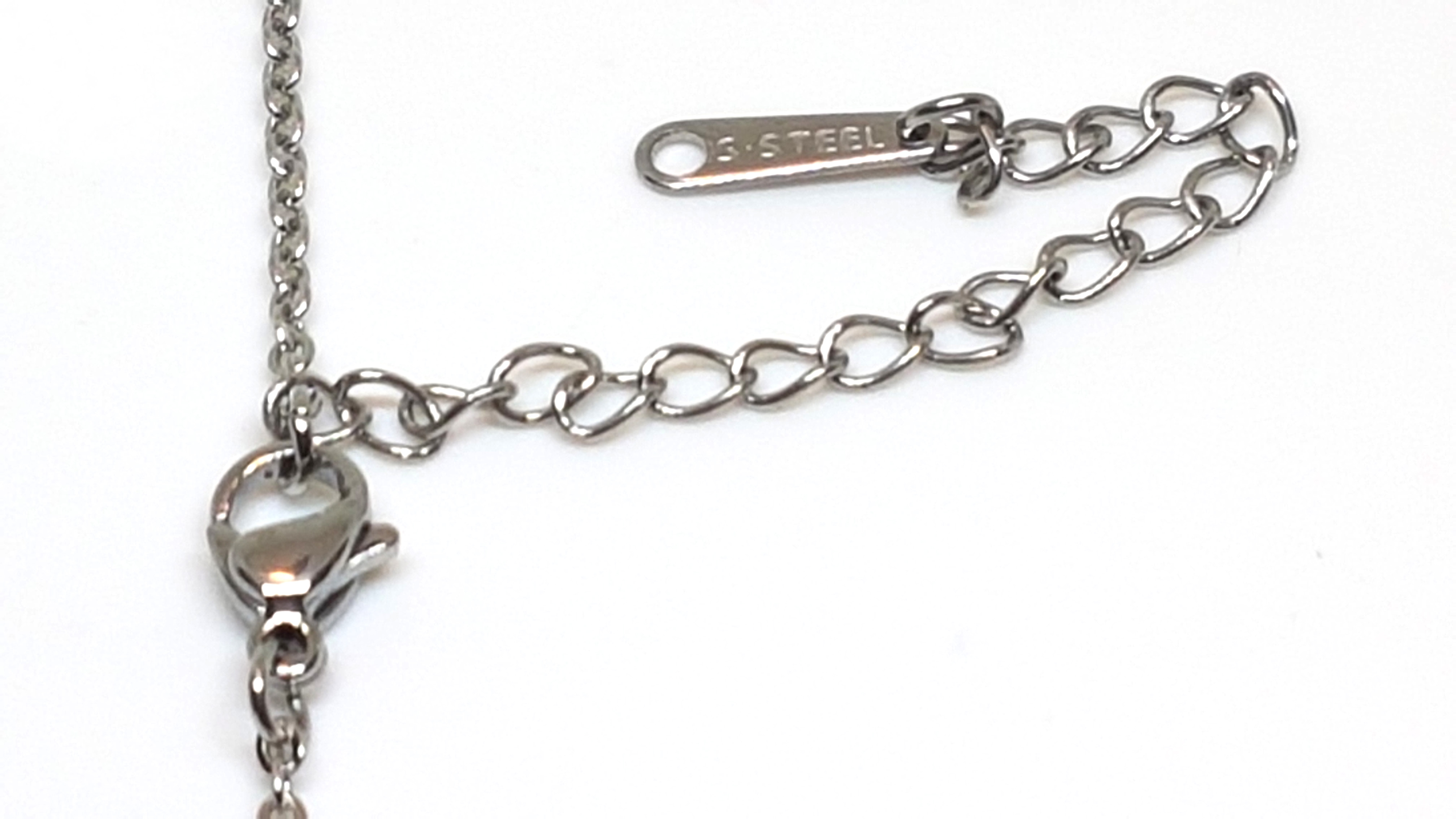 Collier Kette mit Anhänger Gitarre aus Edelstahl