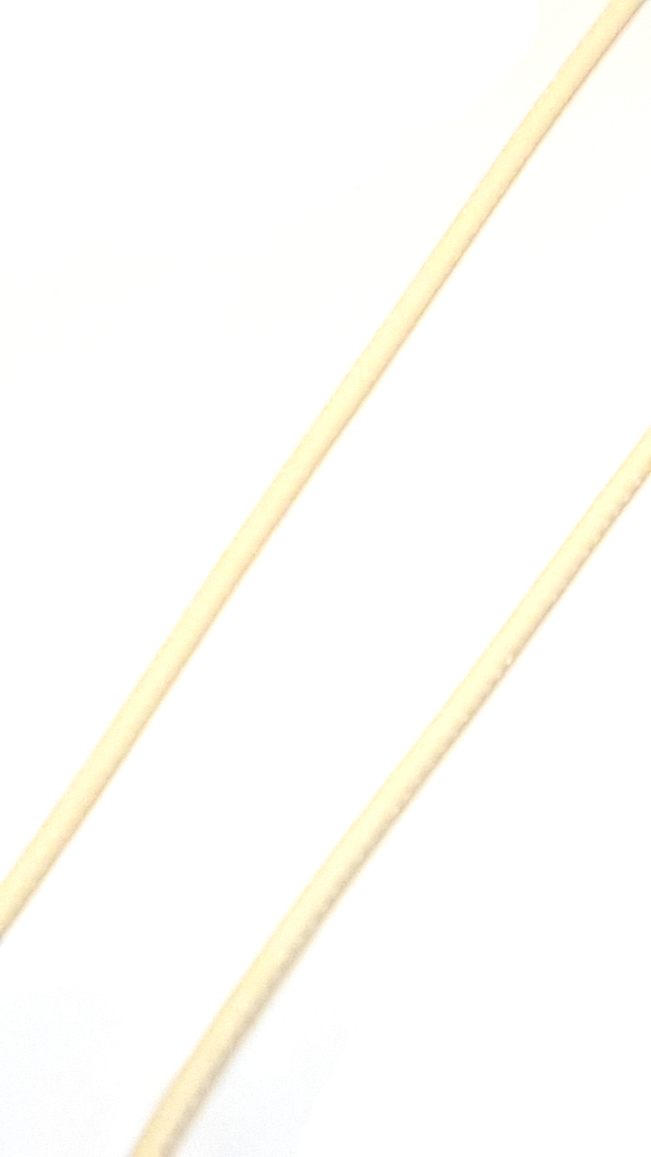 Leder Kette in Weiß 