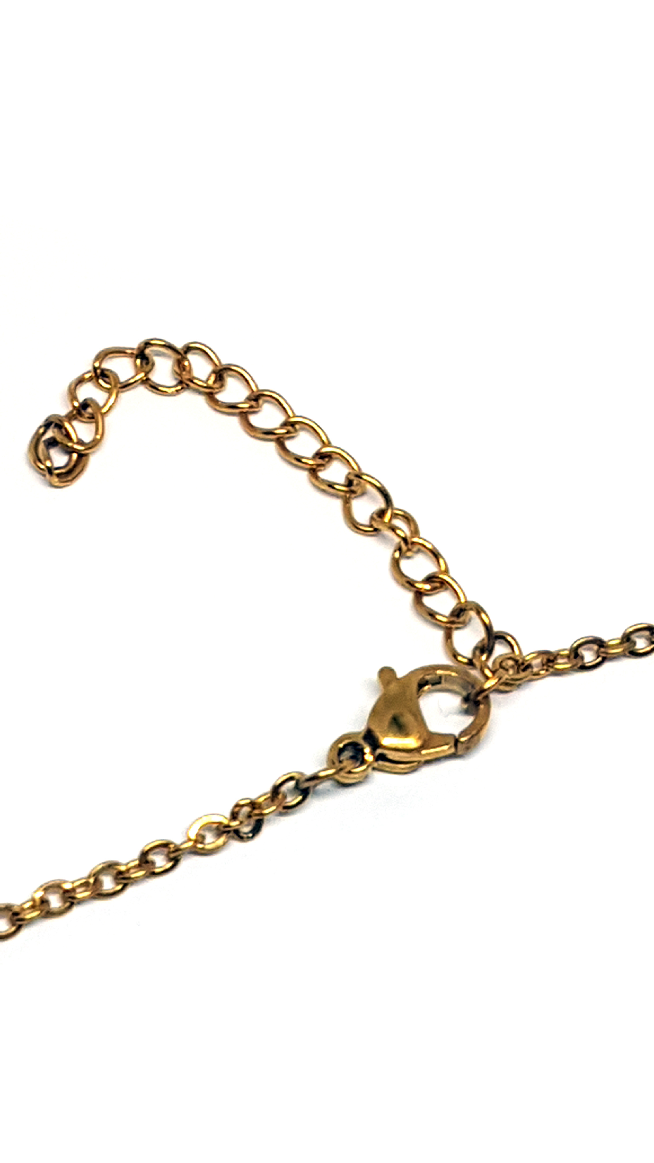 Herz Kette aus Edelstahl 97cm