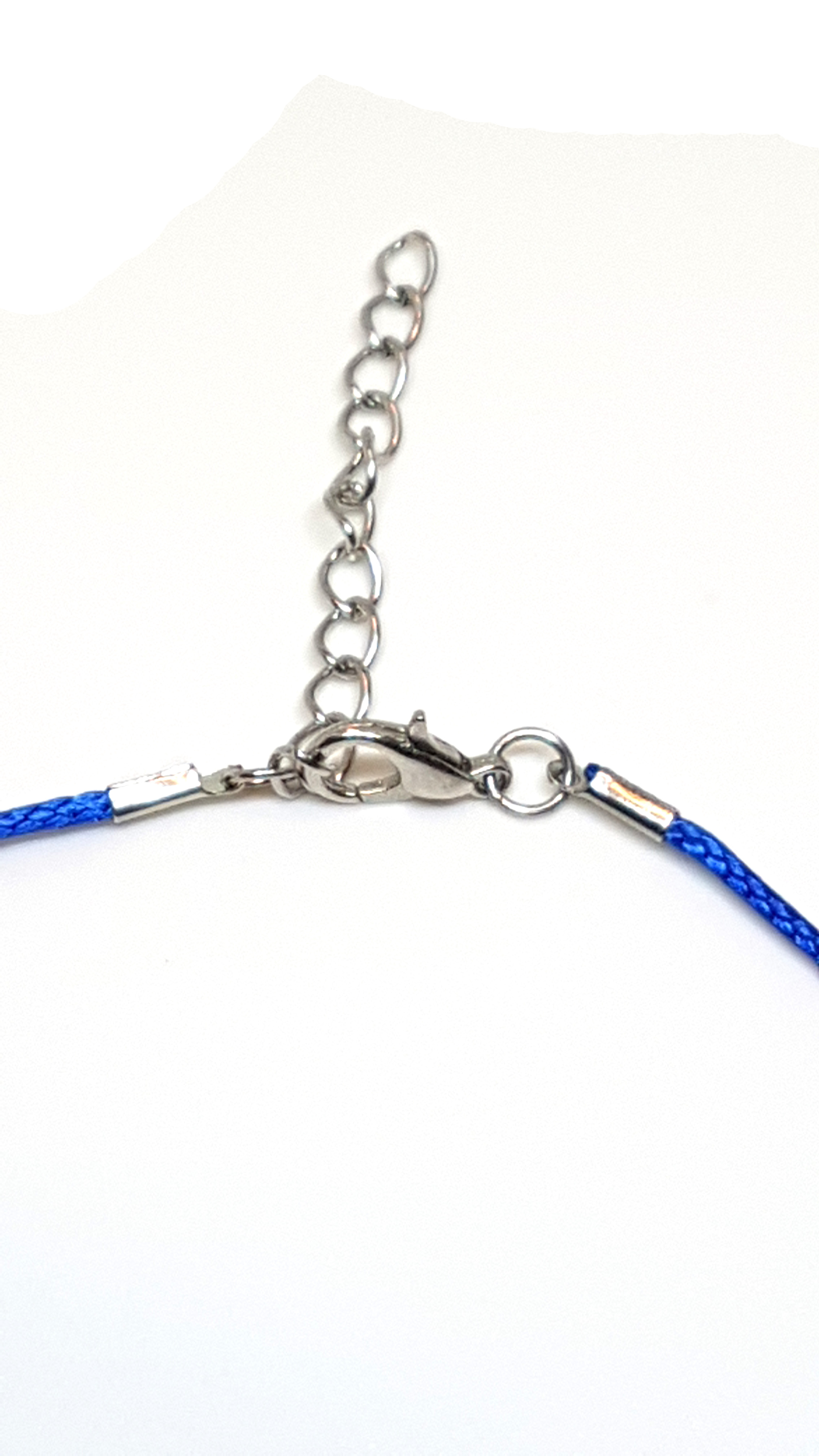 Leder Kette in Blau