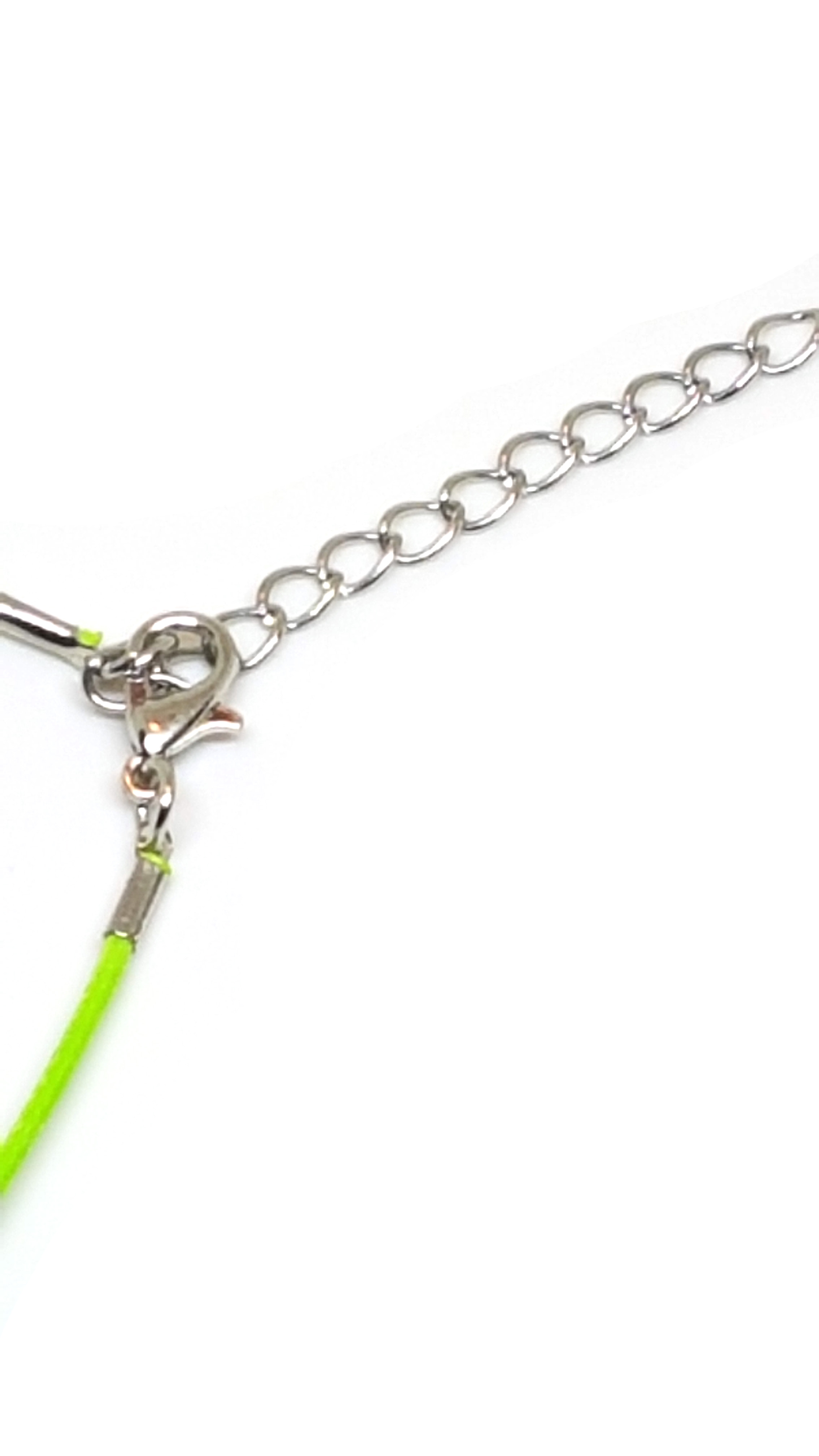 Leder Kette in Grün