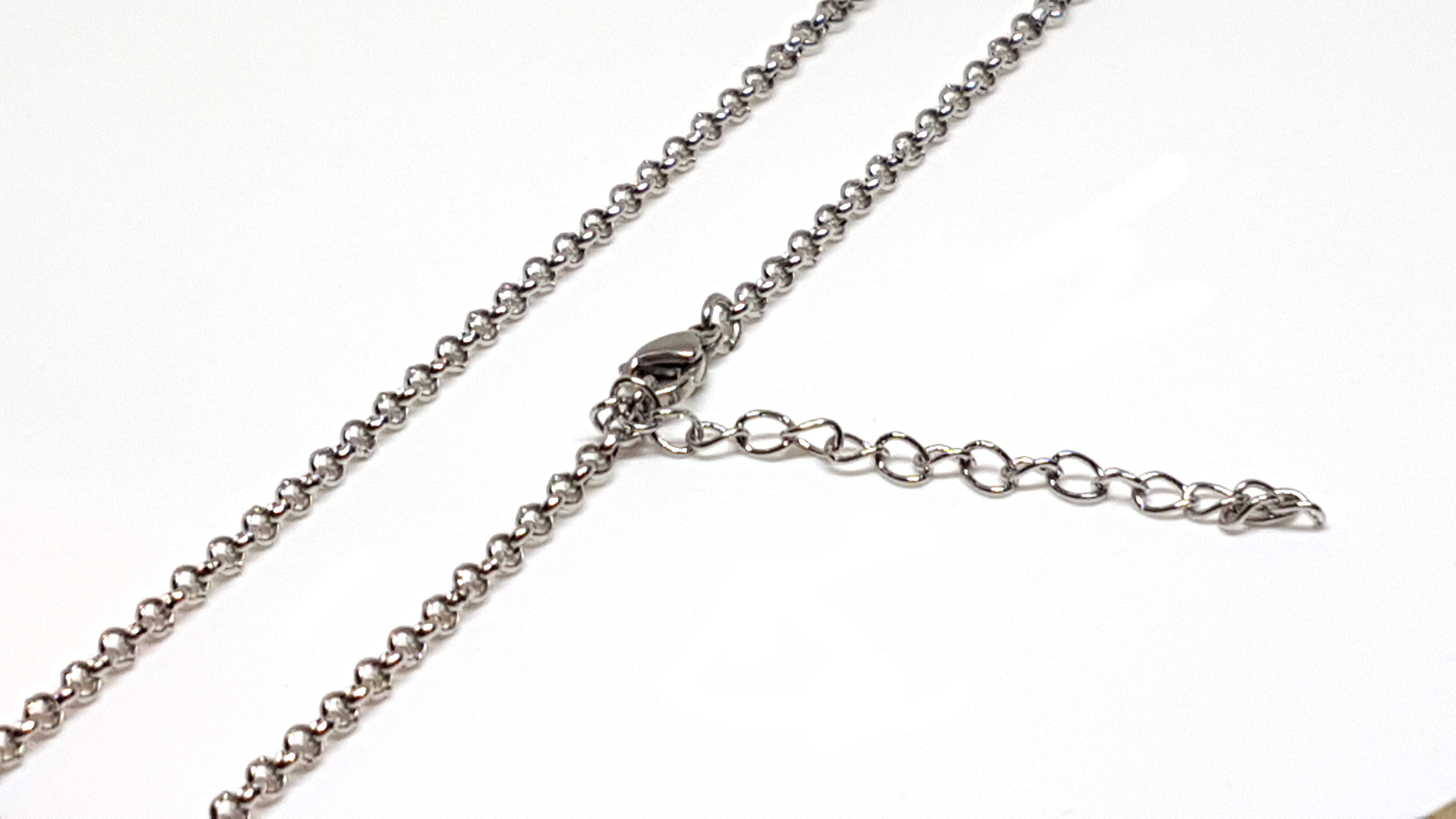 Edelstahl Kette 48cm.+ 5cm. (längenverstellbar) 