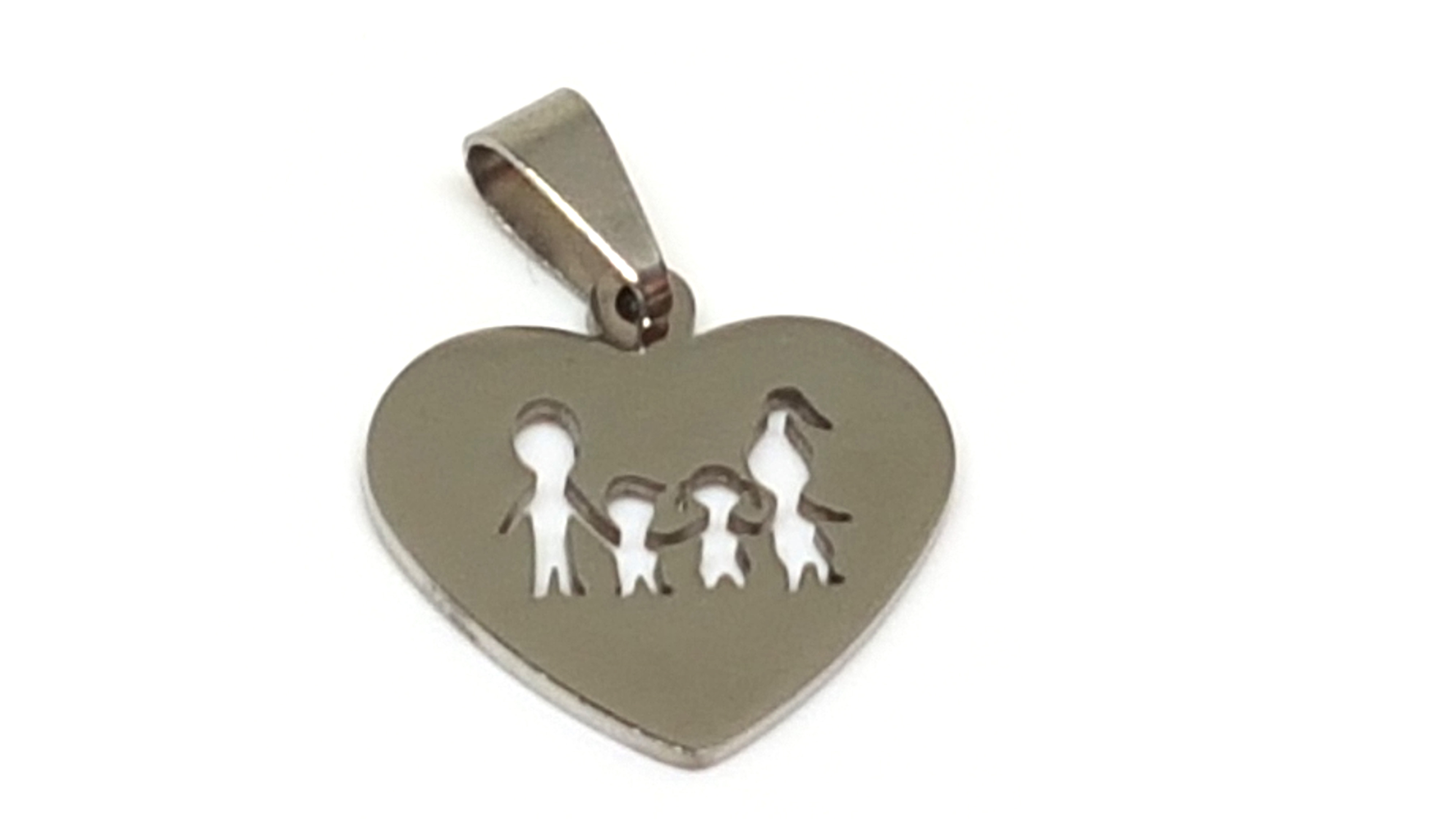 Herz Edelstahl Anhänger