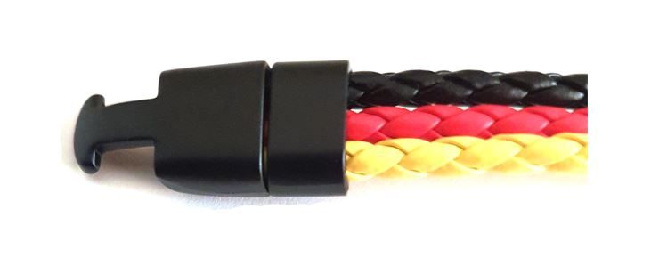 Fußball Fan Artikel / Deutschland Armband 21cm