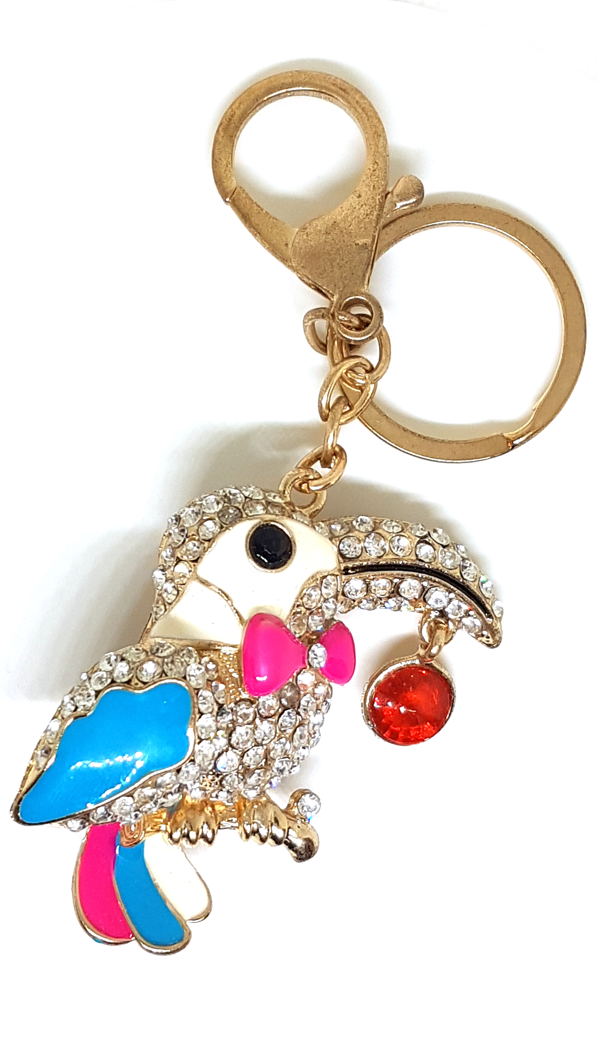 Papagei Schlüsselanhänger,Taschenanhänger