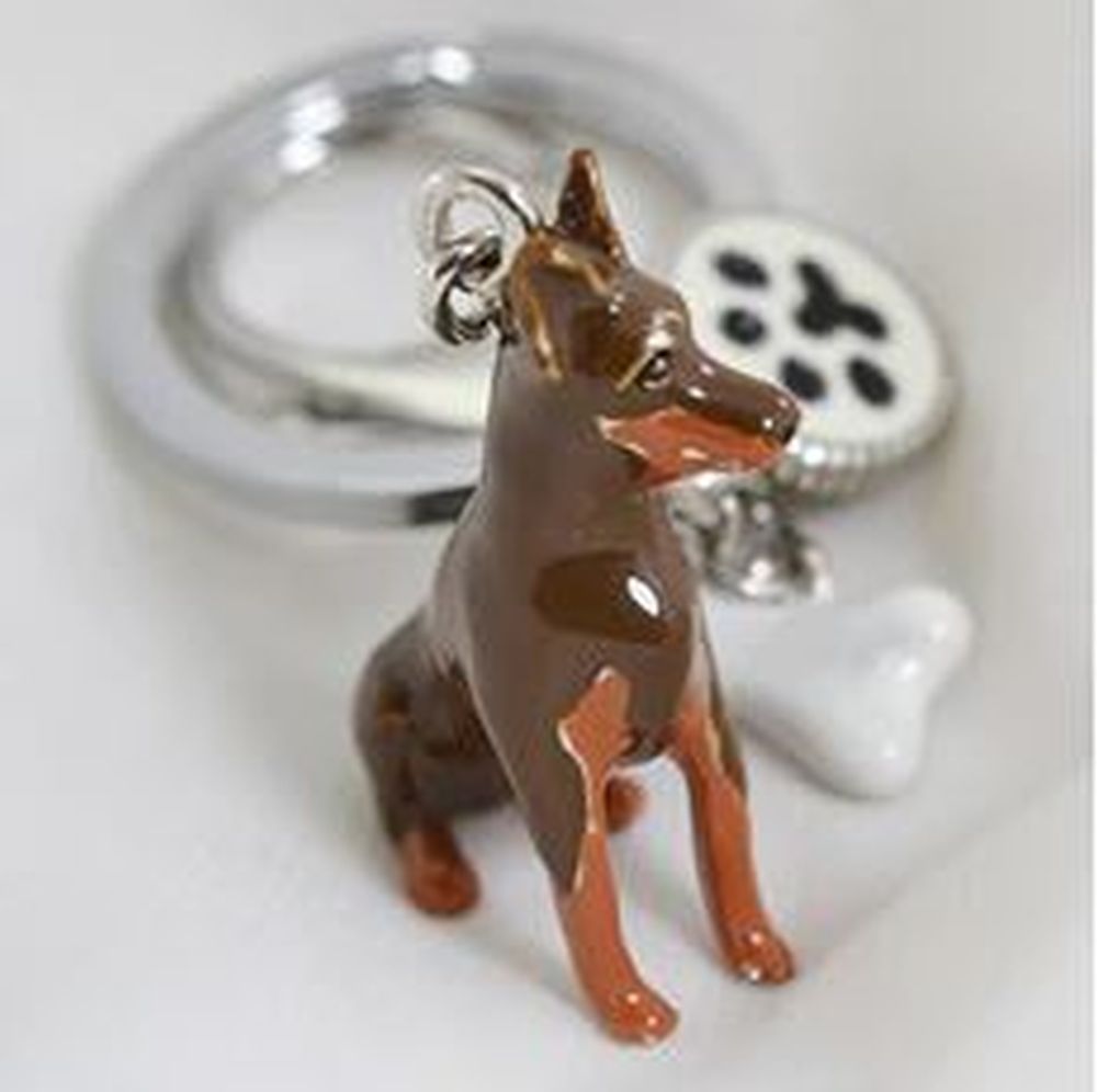 Dobermann Schlüßelanhänger / Taschenanhänger