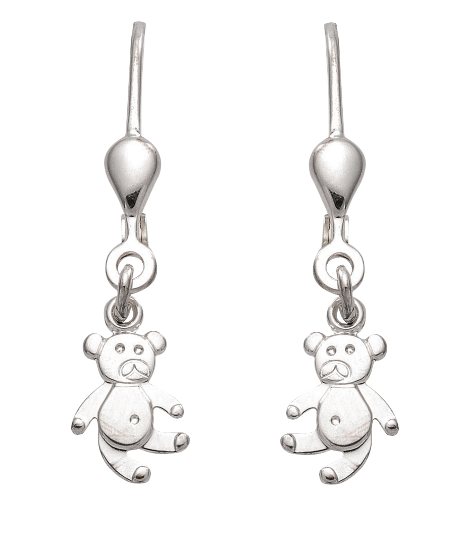 Bärchen Ohrhänger aus 925 Sterling Silber