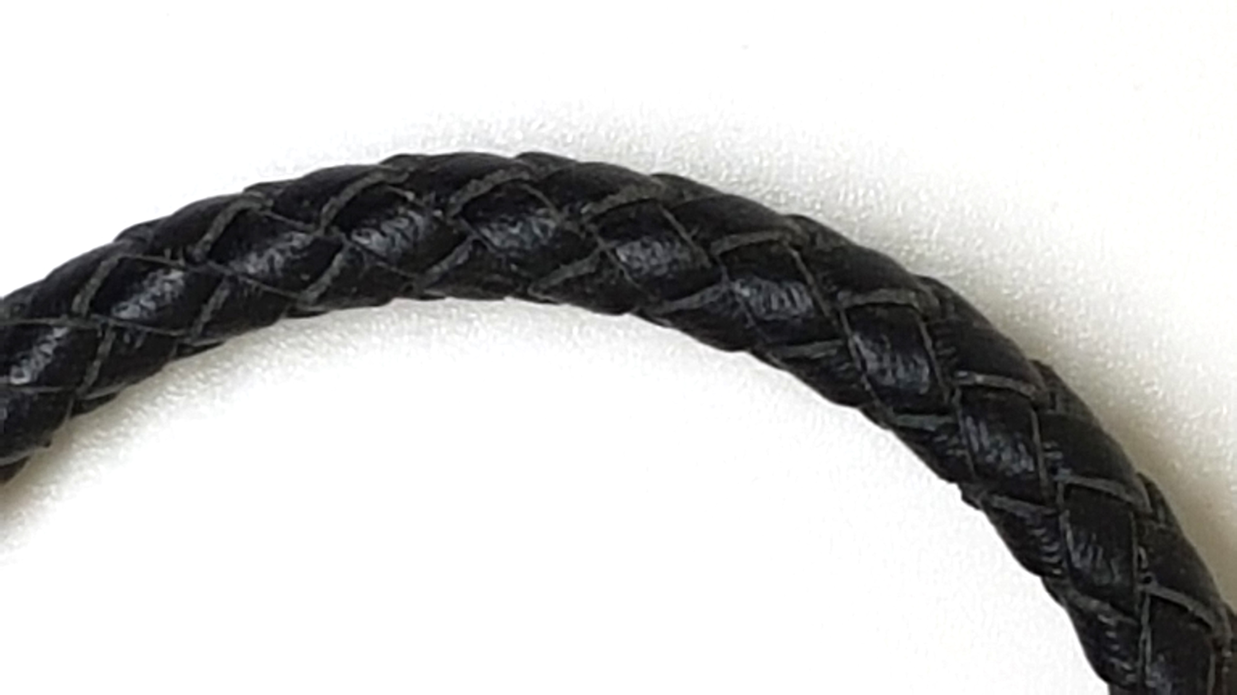 Armband aus echt Leder mit echten Lava Steinen und Kristall Stein von Lanzarote (Handarbeit)