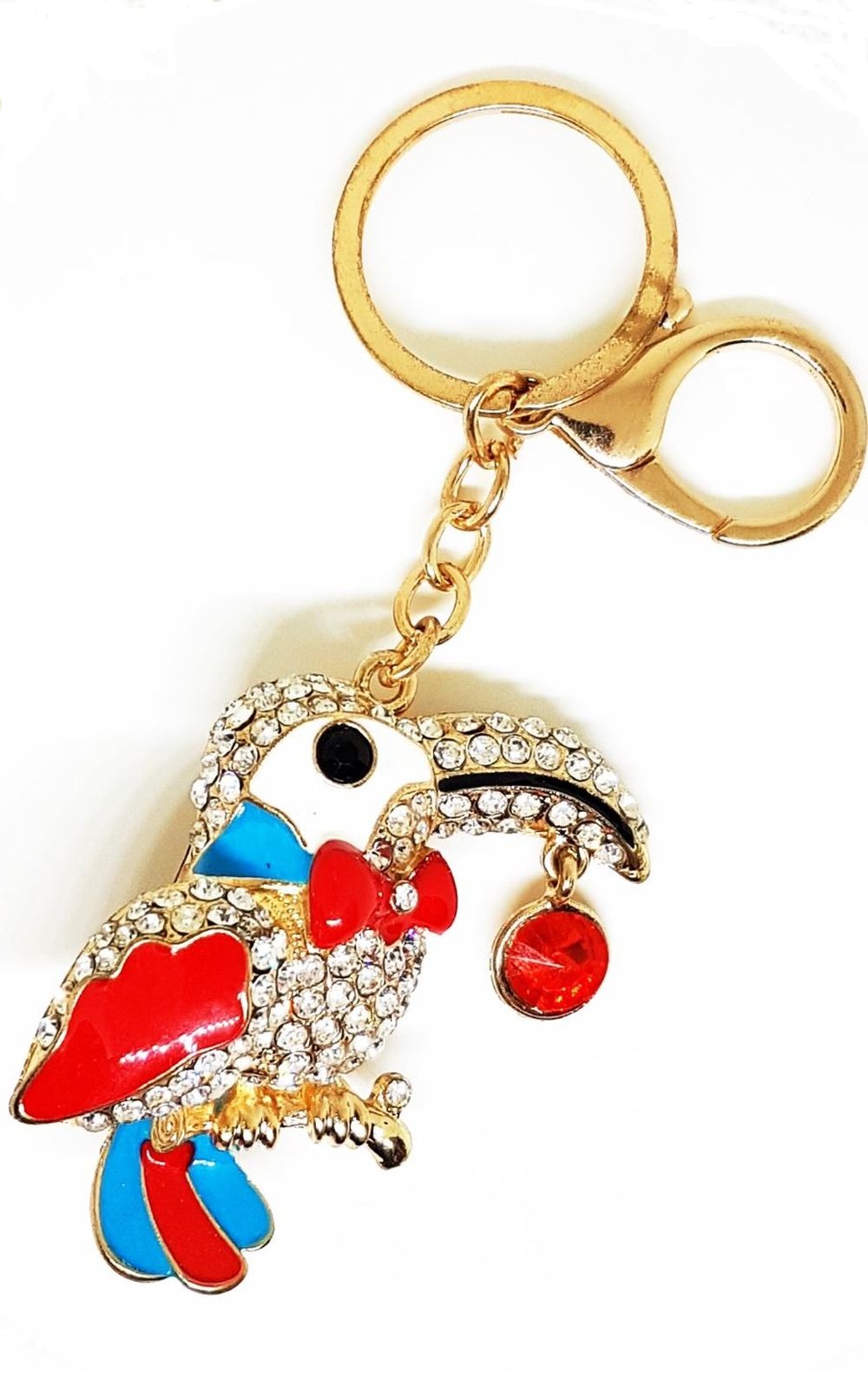 Papagei Schlüsselanhänger,Taschenanhänger