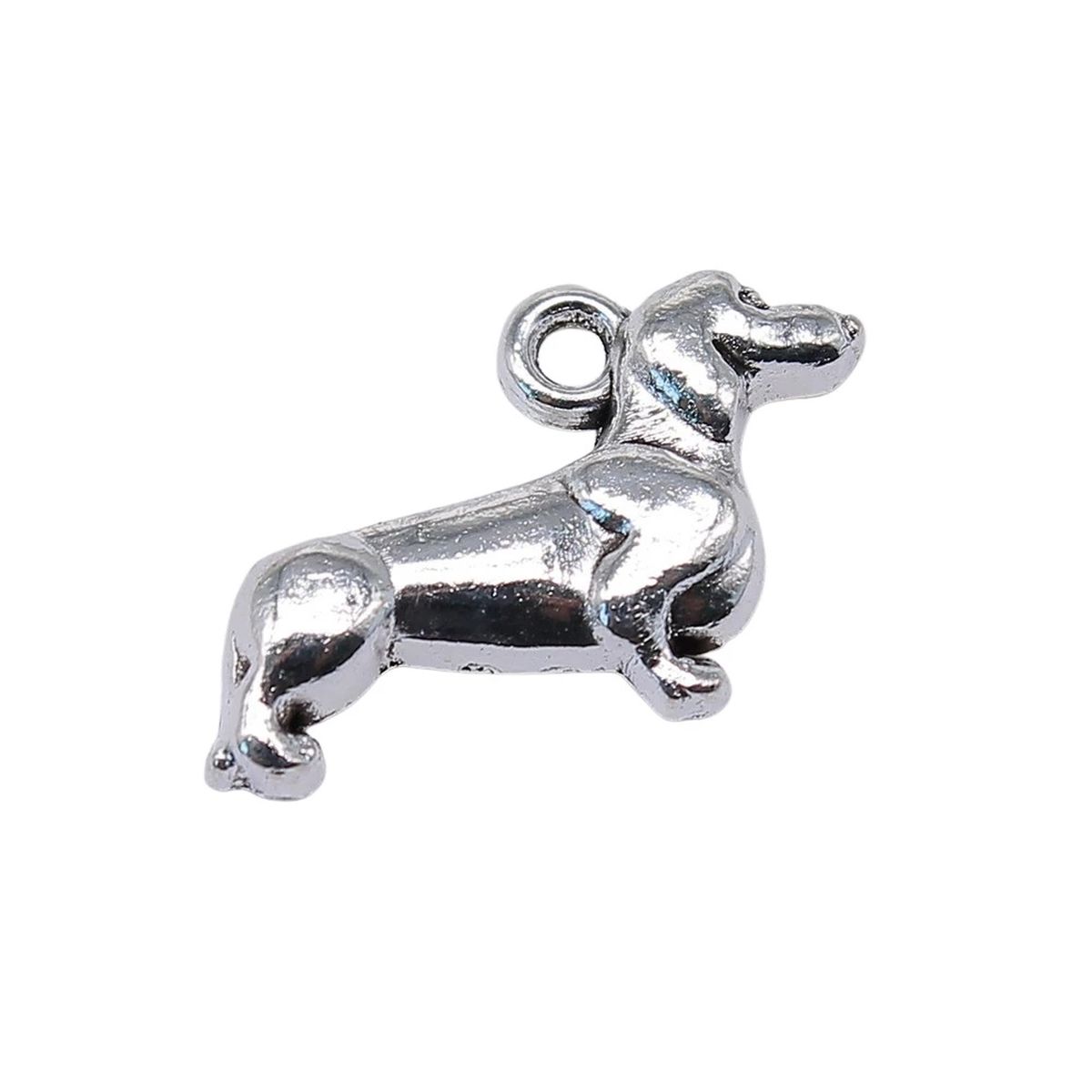Dackel / Hunde Anhänger mit Kette