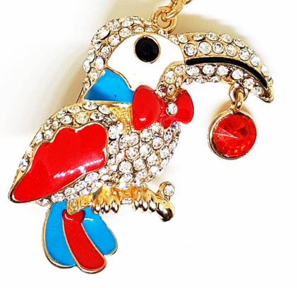 Papagei Schlüsselanhänger,Taschenanhänger