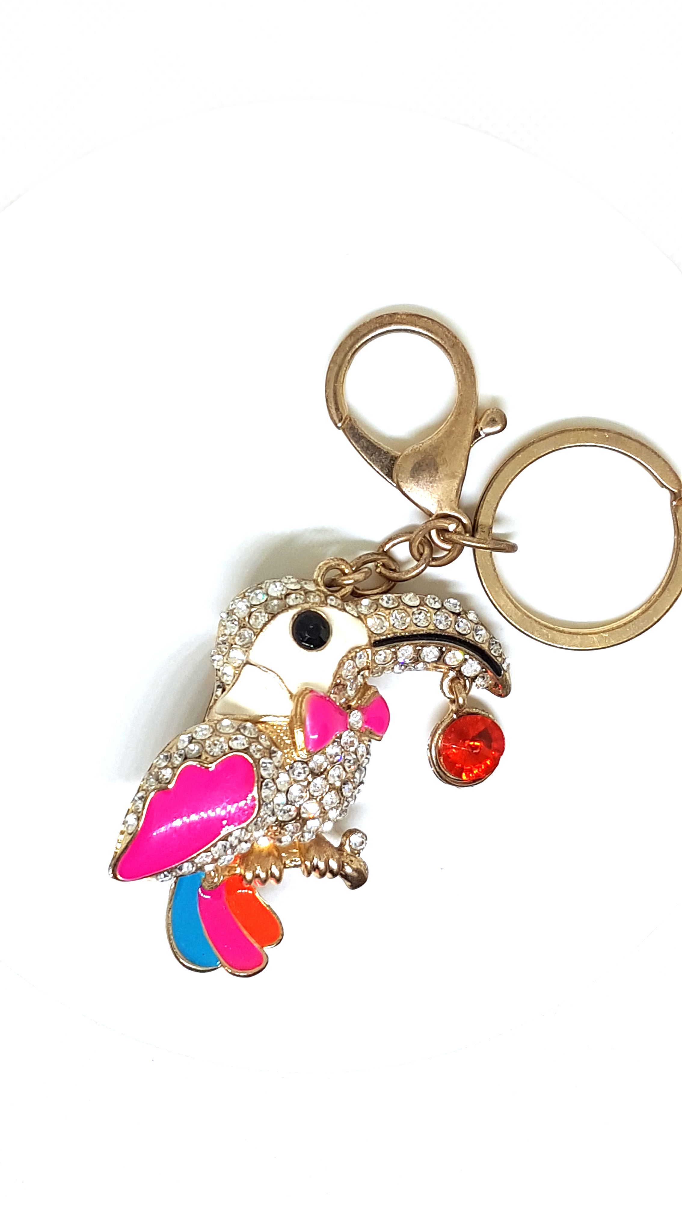 Papagei Schlüsselanhänger,Taschenanhänger