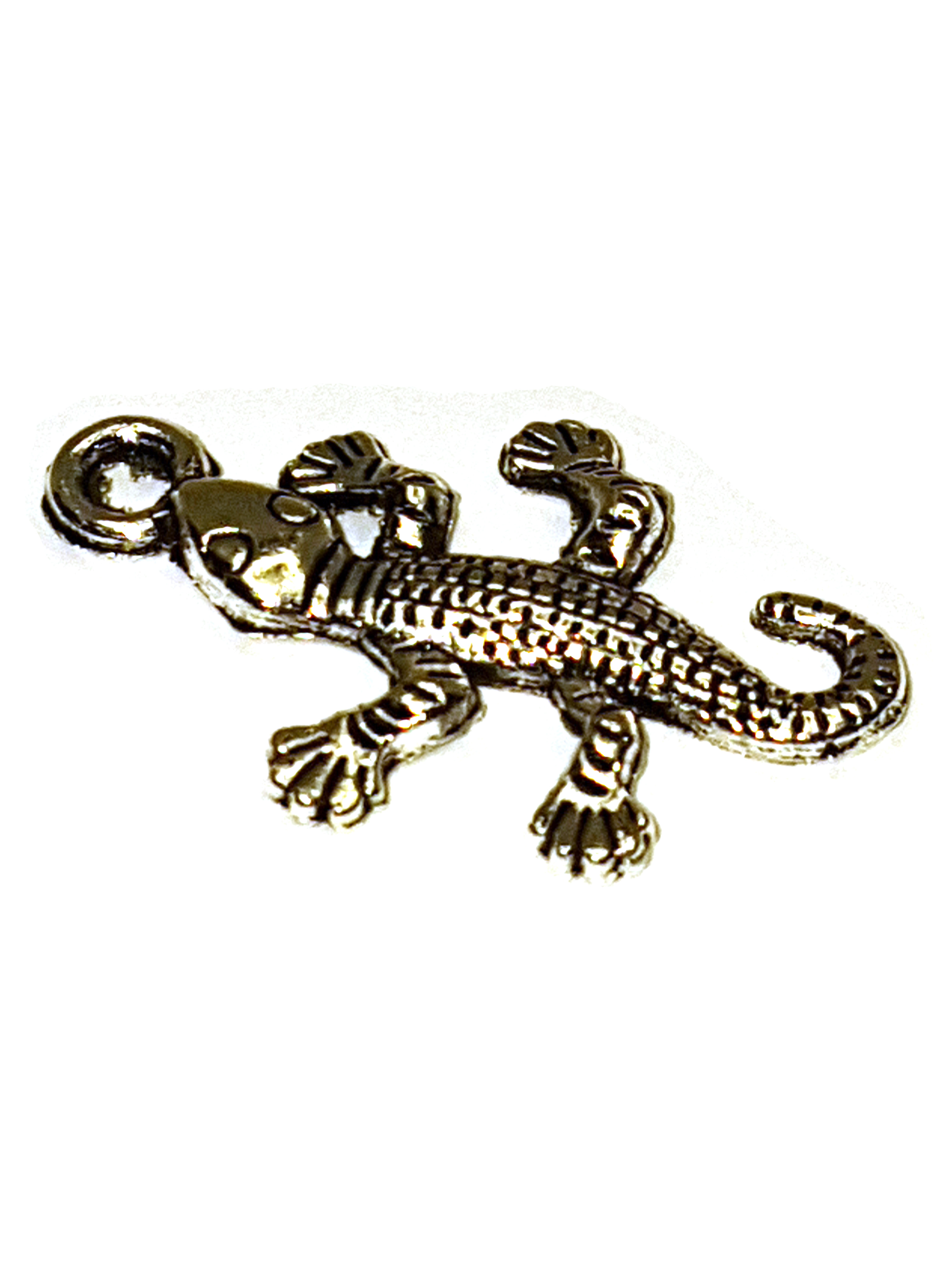 Gekko / Salamander Anhänger mit Kette