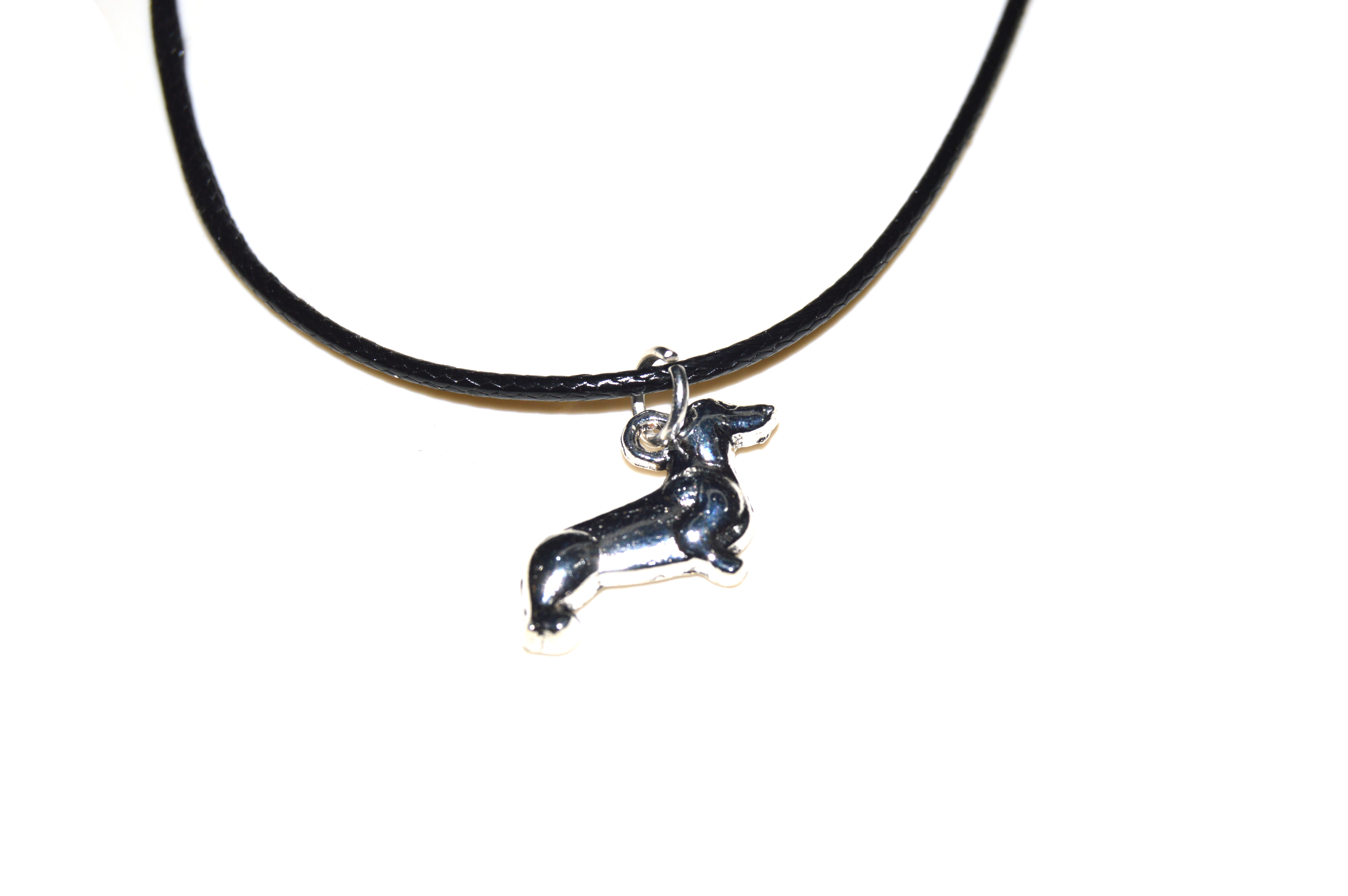 Dackel / Hunde Anhänger mit Kette