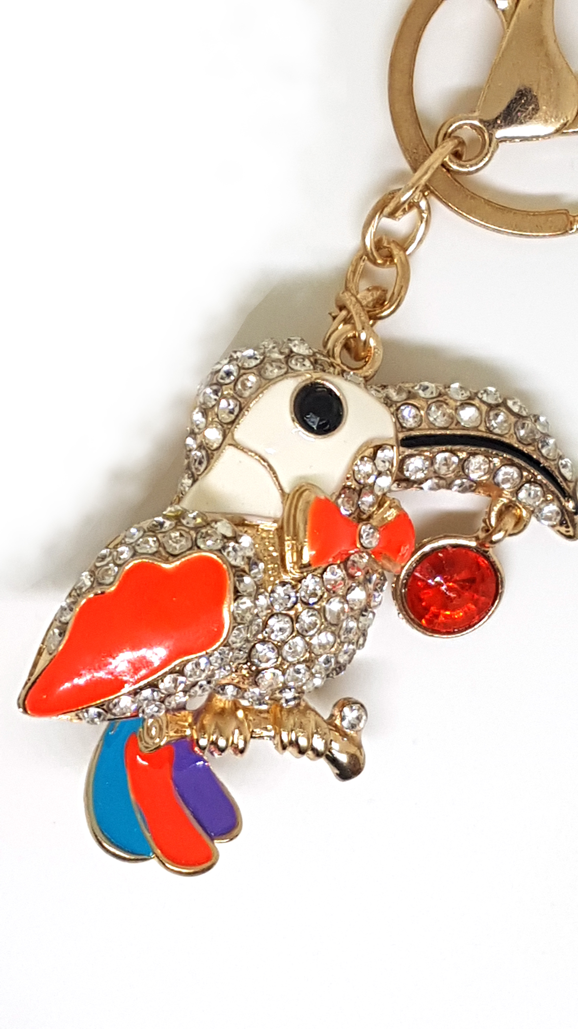 Papagei Schlüsselanhänger,Taschenanhänger