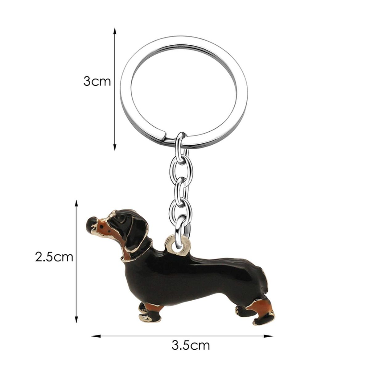 Dackel Schlüsselanhänger,Taschenanhänger, Hundeanhänger