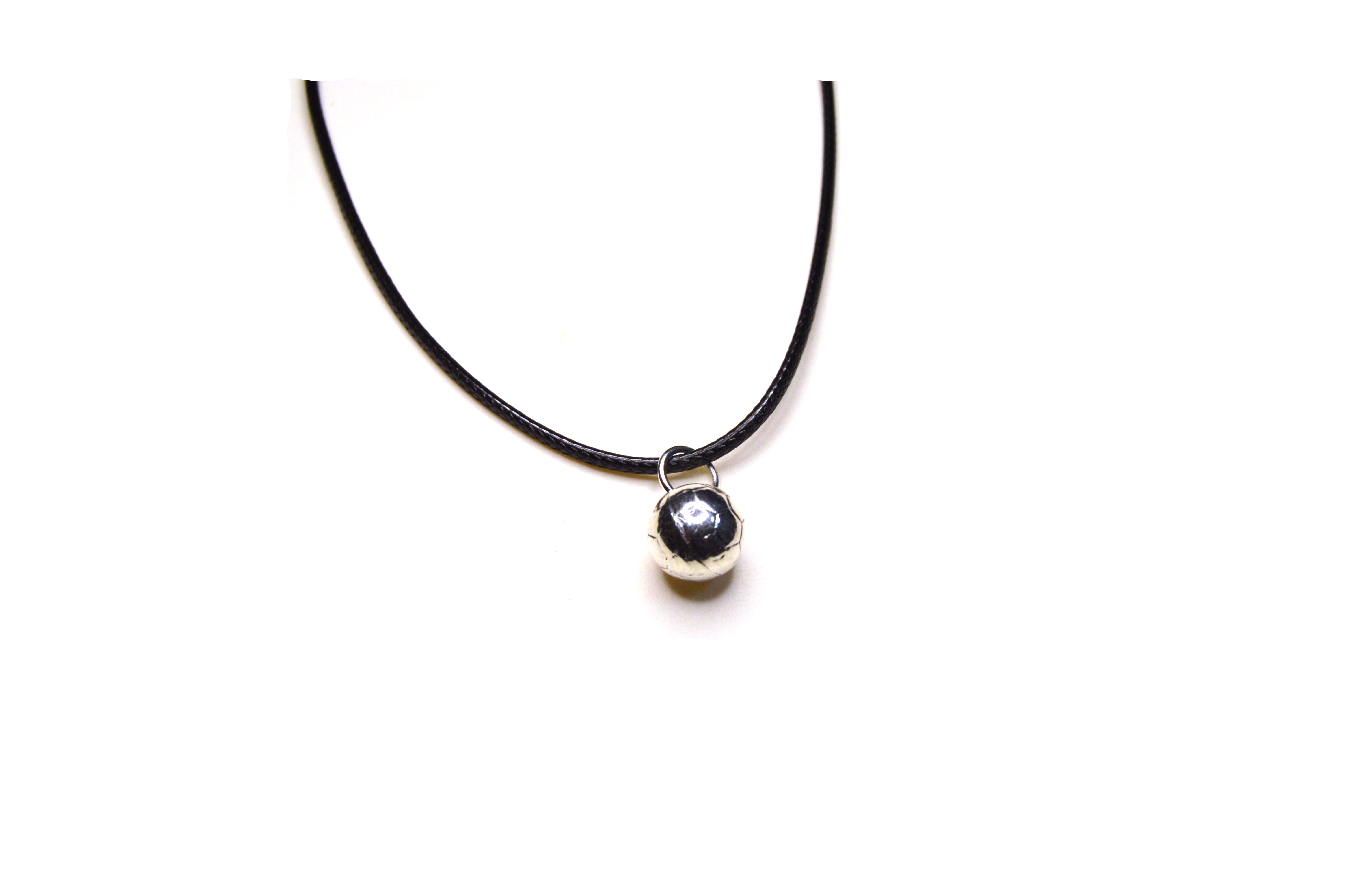 Fußball Anhänger 3D mit Kette