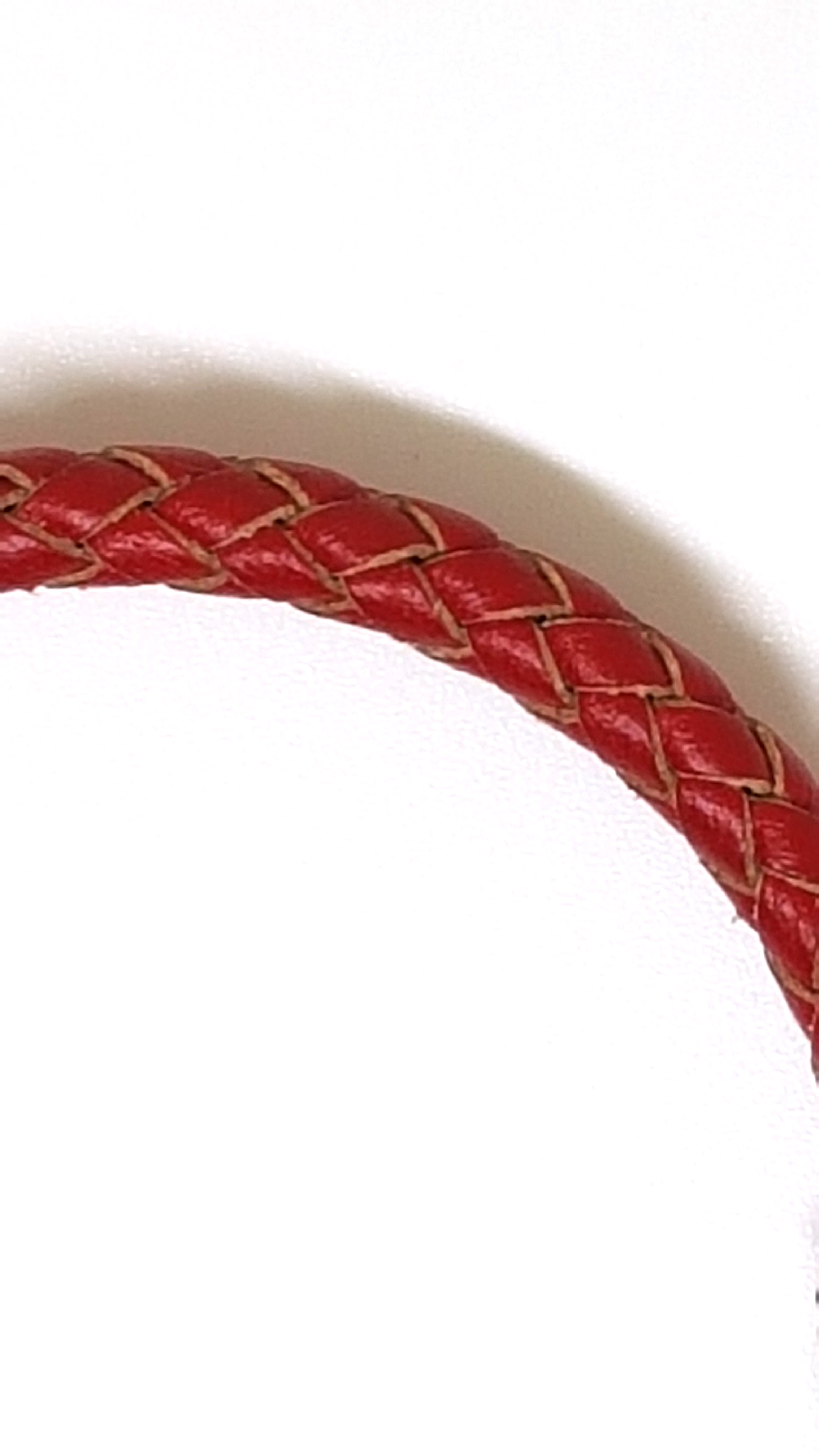 Armband aus echt Leder mit echten Lava Steinen und Kristall Stein von Lanzarote (Handarbeit)