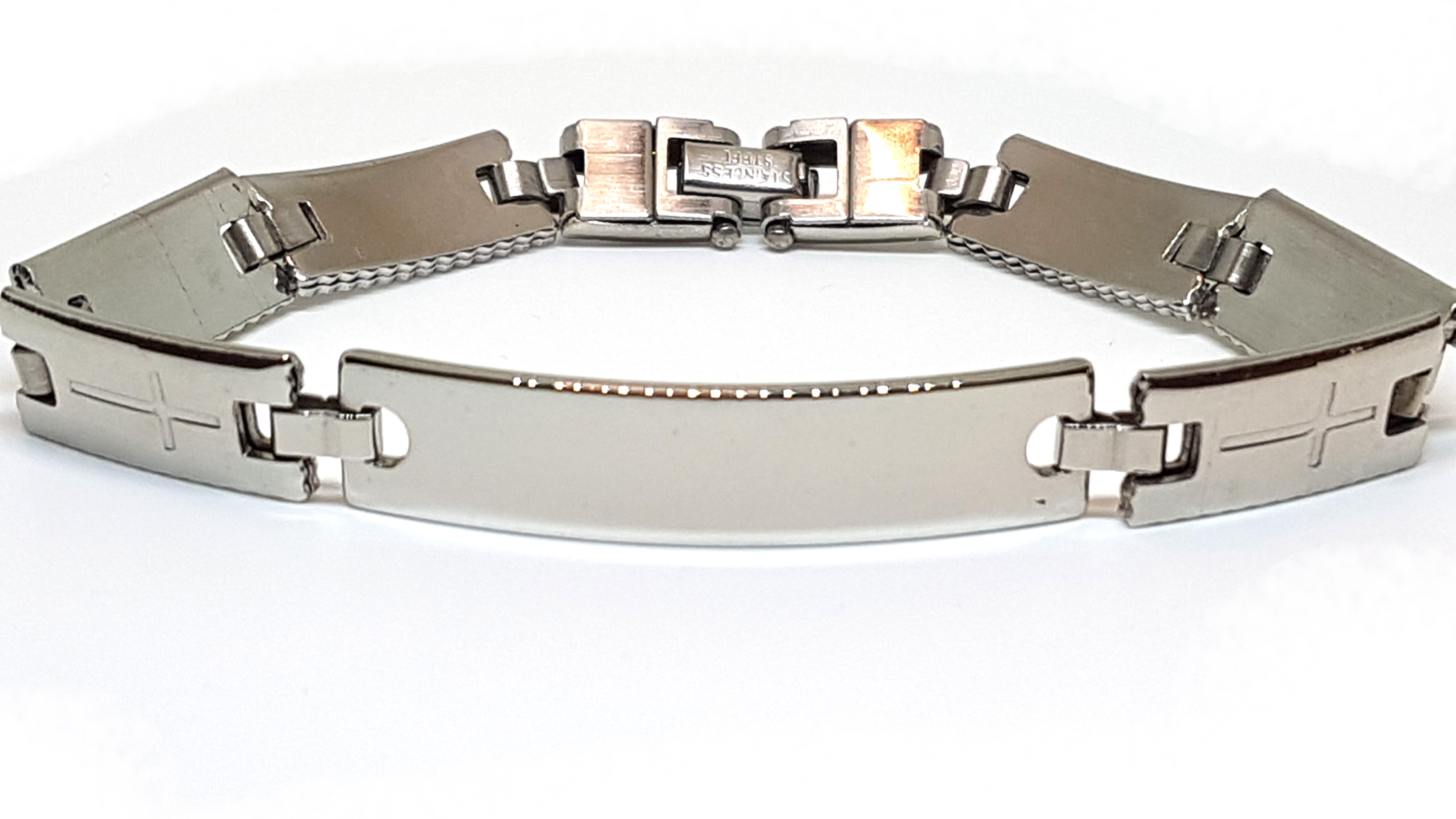 Armband aus Edelstahl 21cm