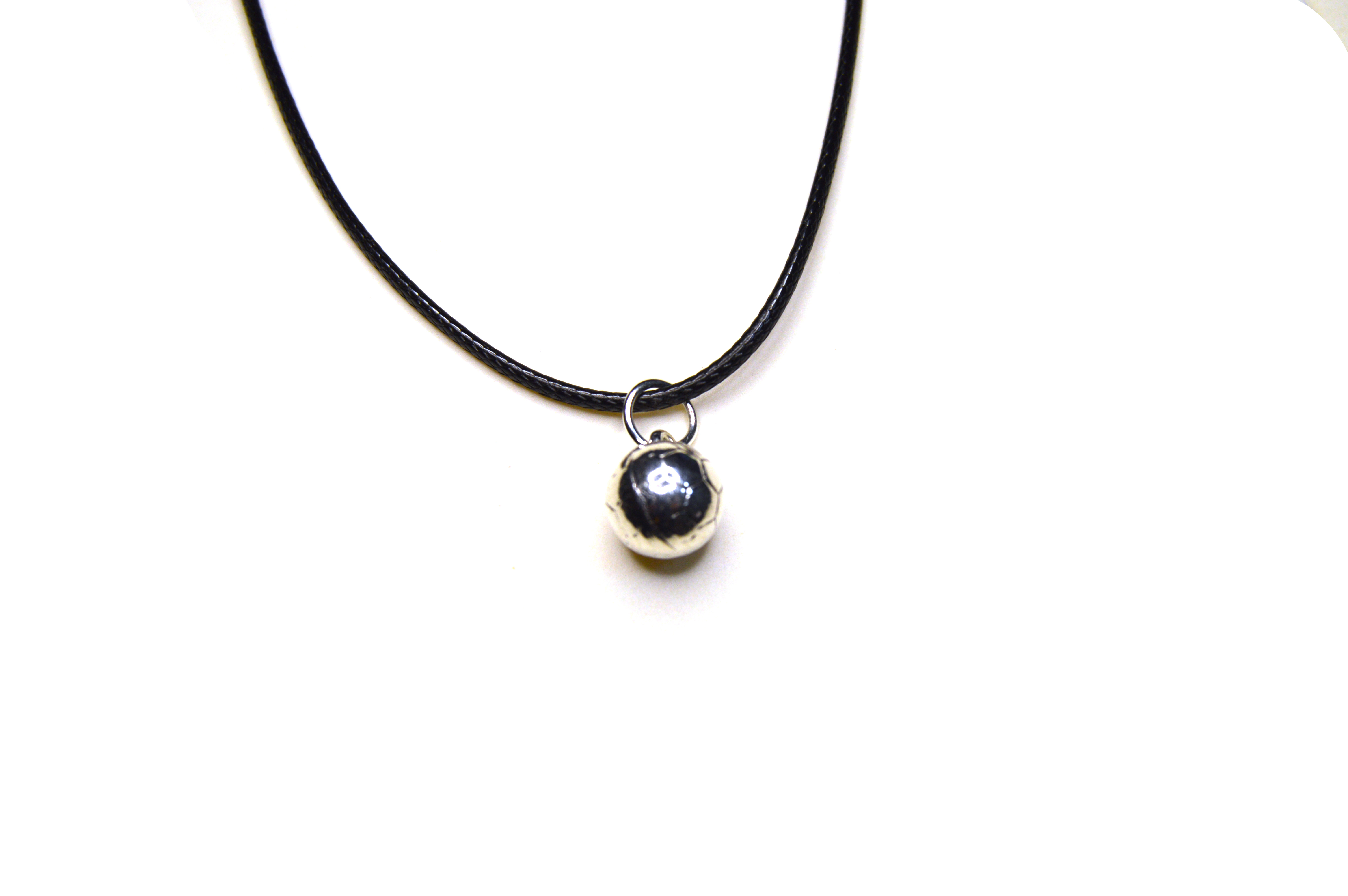 Fußball Anhänger 3D mit Kette